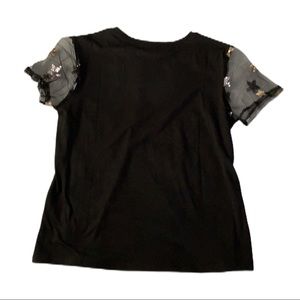 3/$35🌻 Mesh Star Sleeve Top